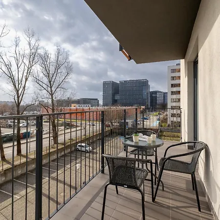 아파트 Modern With Parking In Cracow By Rent Like *